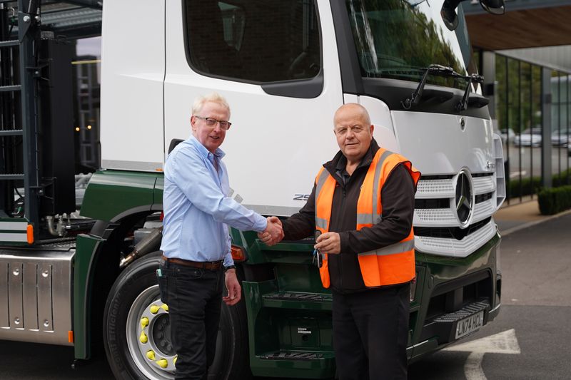 New truck arrives at Hilton Coachworks