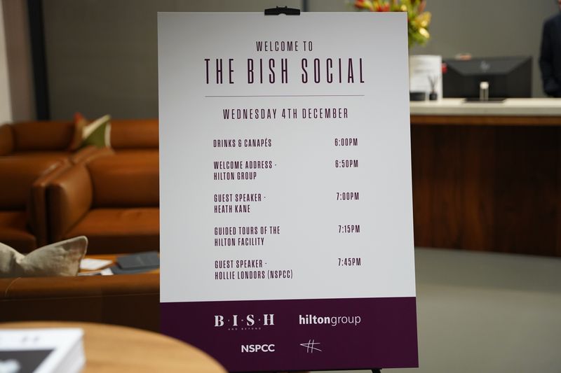 The Bish x Hilton Group networking event